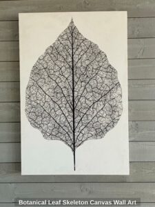 Botanical-Leaf-Skeleton-Canvas-Wall-Art