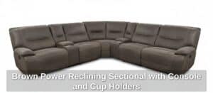 Brown-Power-Reclining-Sectional-with-Console-and-Cup-Holders