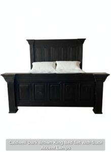 Caldwell-Dark-Brown-King-Bed-Set-with-Slate-Accent-Lamps-fourth-image
