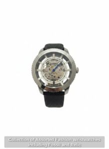 Collection-of-Assorted-Fashion-Wristwatches-including-Fossil-and-Relic-fourth-image