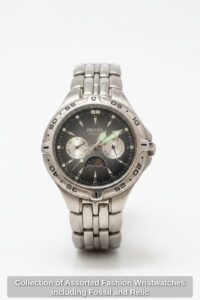 Collection-of-Assorted-Fashion-Wristwatches-including-Fossil-and-Relic-second-image