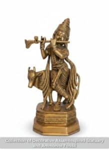 Collection-of-Decorative-Asian-Inspired-Statuary-and-Ammonite-Fossil-third-image