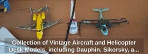 Collection-of-Vintage-Aircraft-and-Helicopter-Desk-Models-including-Dauphin-Sikorsky-and-Concorde-fourth-image