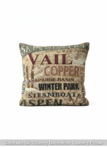 Colorado-Ski-Country-Decorative-Tapestry-Pillow