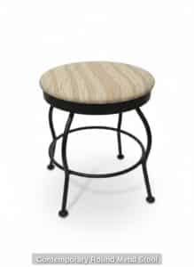 Contemporary-Round-Metal-Stool