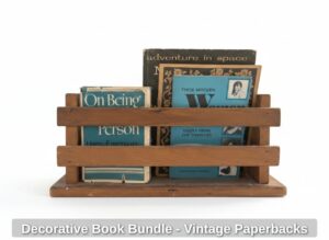 Decorative-Book-Bundle-Vintage-Paperbacks