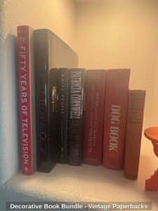 Decorative-Book-Bundle-Vintage-Paperbacks-second-image