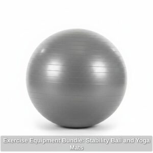 Exercise-Equipment-Bundle-Stability-Ball-and-Yoga-Mats-second-image
