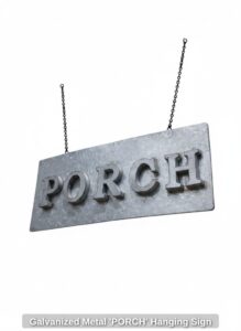 Galvanized-Metal-PORCH-Hanging-Sign