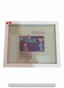 Girl-Talk-Sleepover-Framed-Wall-Art