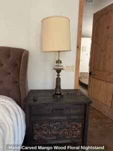 Hand-Carved-Mango-Wood-Floral-Nightstand-second-image