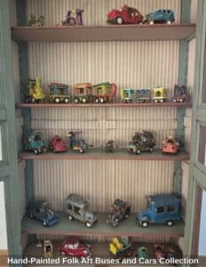 Hand-Painted-Folk-Art-Buses-and-Cars-Collection
