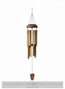 Handcrafted-Bamboo-Wind-Chime-with-Coconut-Shell-Top