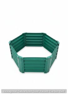 Hexagonal-Galvanized-Steel-Raised-Garden-Bed