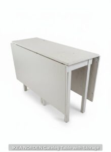 IKEA-NORDEN-Gateleg-Table-with-Storage