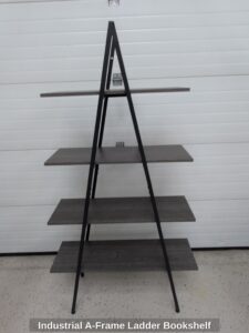 Industrial-A-Frame-Ladder-Bookshelf