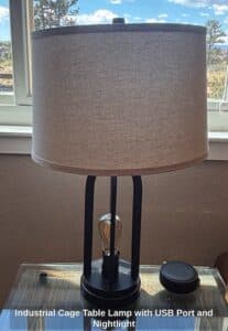 Industrial-Cage-Table-Lamp-with-USB-Port-and-Nightlight-second-image