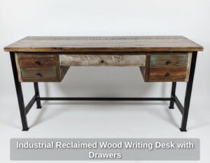 Industrial-Reclaimed-Wood-Writing-Desk-with-Drawers
