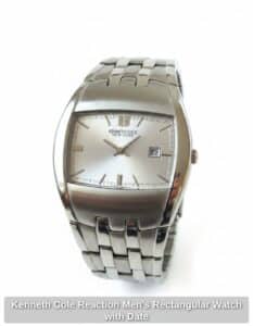 Kenneth-Cole-Reaction-Mens-Rectangular-Watch-with-Date