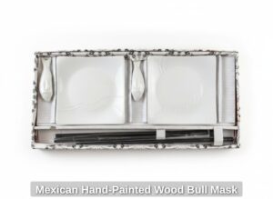 Mexican-Hand-Painted-Wood-Bull-Mask