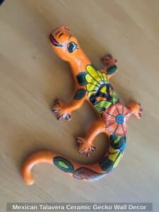 Mexican-Talavera-Ceramic-Gecko-Wall-Decor