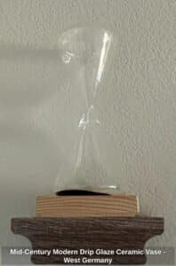 Mid-Century-Modern-Drip-Glaze-Ceramic-Vase-West-Germany-second-image