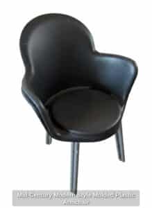 Mid-Century-Modern-Style-Molded-Plastic-Armchair