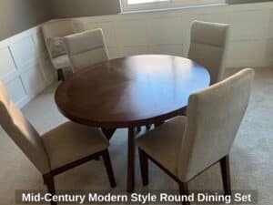 Mid-Century-Modern-Style-Round-Dining-Set
