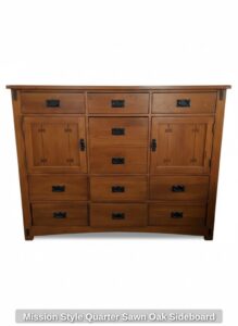 Mission-Style-Quarter-Sawn-Oak-Sideboard