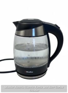 Mueller-Austria-Electric-Kettle-and-Burr-Coffee-Grinder-second-image