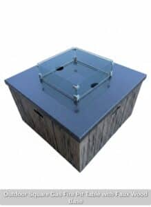 Outdoor-Square-Gas-Fire-Pit-Table-with-Faux-Wood-Base-second-image