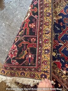 Persian-Style-Hand-Knotted-Wool-Area-Rug-third-image