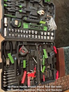 Piece-Home-Repair-Hand-Tool-Set-with-Screwdriver-Hammer-Pliers-and-Sockets