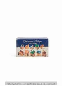 Piece-Porcelain-Christmas-Village-Set-second-image