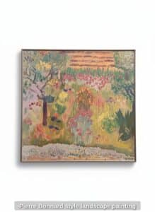 Pierre-Bonnard-style-landscape-painting