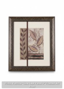 Pinto-Patricia-New-Leaf-Panel-II-Framed-Art-Print