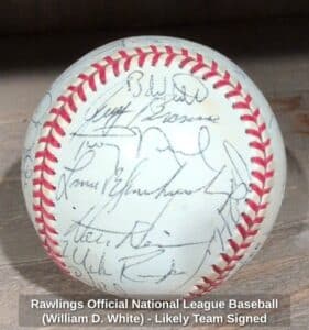 Rawlings-Official-National-League-Baseball-William-D.-White-Likely-Team-Signed-second-image
