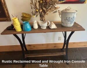 Rustic-Reclaimed-Wood-and-Wrought-Iron-Console-Table