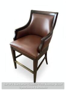 Set-of-Manhattan-Comfort-Fifth-Avenue-Wood-Upholstered-Barstools-third-image