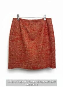 Talbots-Womens-Tweed-Blazer-and-Skirt-Separates-fifth-image