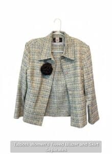 Talbots-Womens-Tweed-Blazer-and-Skirt-Separates-fourth-image