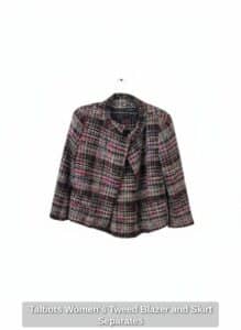 Talbots-Womens-Tweed-Blazer-and-Skirt-Separates-second-image