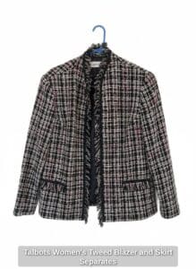 Talbots-Womens-Tweed-Blazer-and-Skirt-Separates-third-image