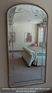 Venetian-Style-Arched-FULLSIZE-Wall-Mirror-with-Etched-Floral-Motifs