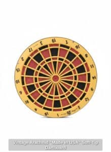 Vintage-Arachnid-Made-in-USA-Soft-Tip-Dartboard