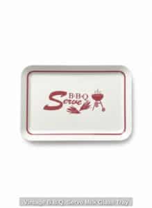 Vintage-B.B.Q.-Serve-Milk-Glass-Tray-second-image