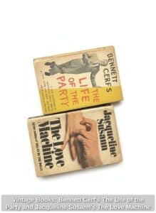 Vintage-Books-Bennett-Cerfs-The-Life-of-the-Party-and-Jacqueline-Susanns-The-Love-Machine