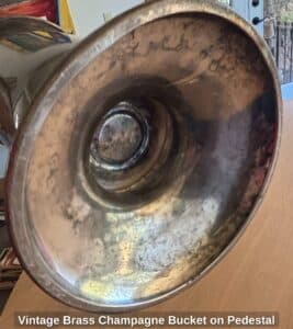 Vintage-Brass-Champagne-Bucket-on-Pedestal-second-image