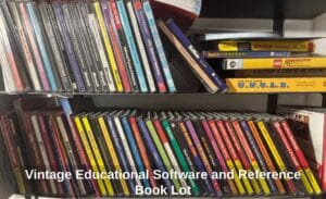 Vintage-Educational-Software-and-Reference-Book-Lot