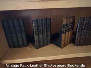 Vintage-Faux-Leather-Shakespeare-Bookends-second-image